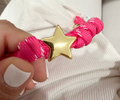 Pink Rope Bracelet