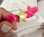 Pink Rope Bracelet