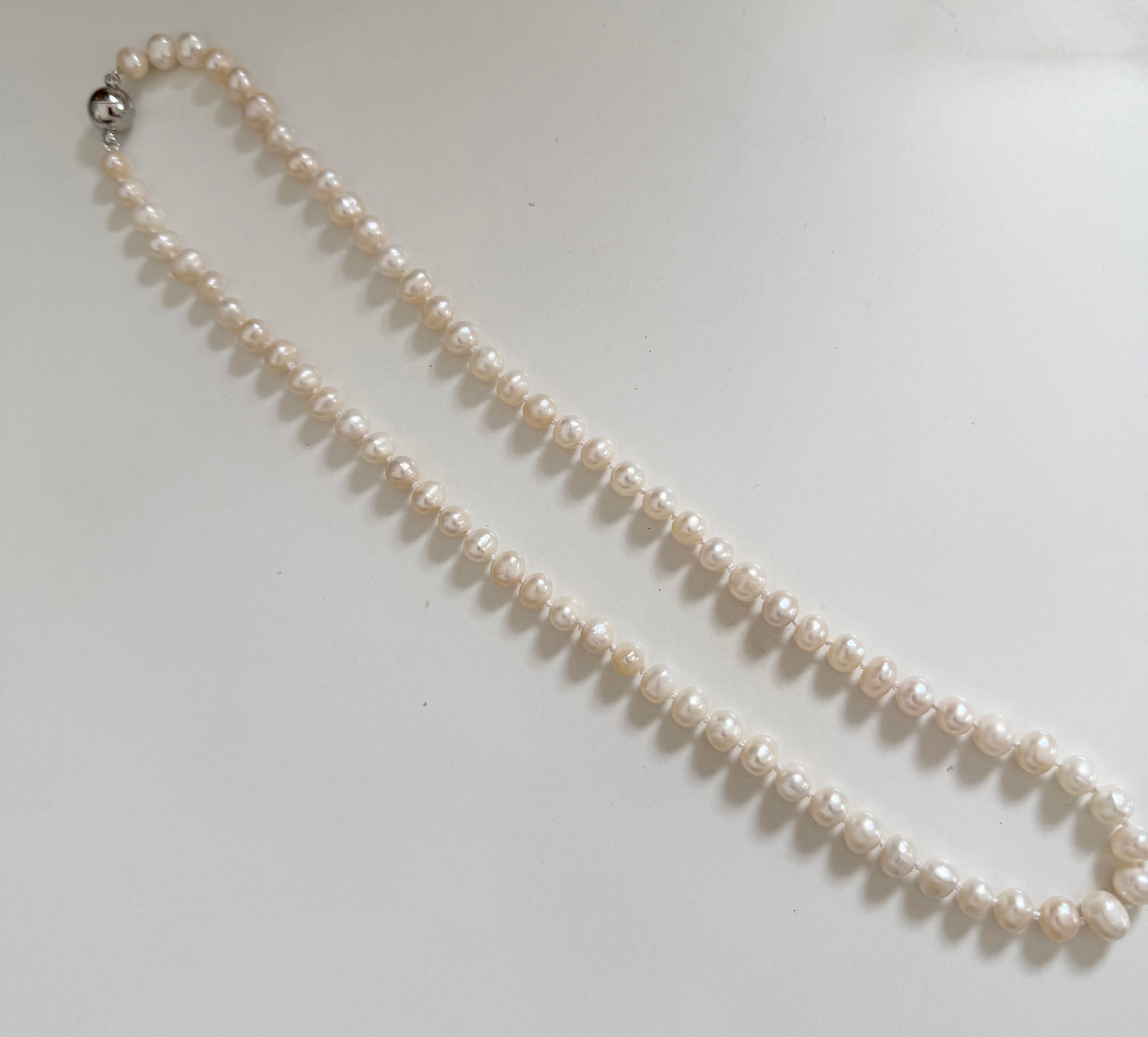 Freshwater Pearl Necklace 21"