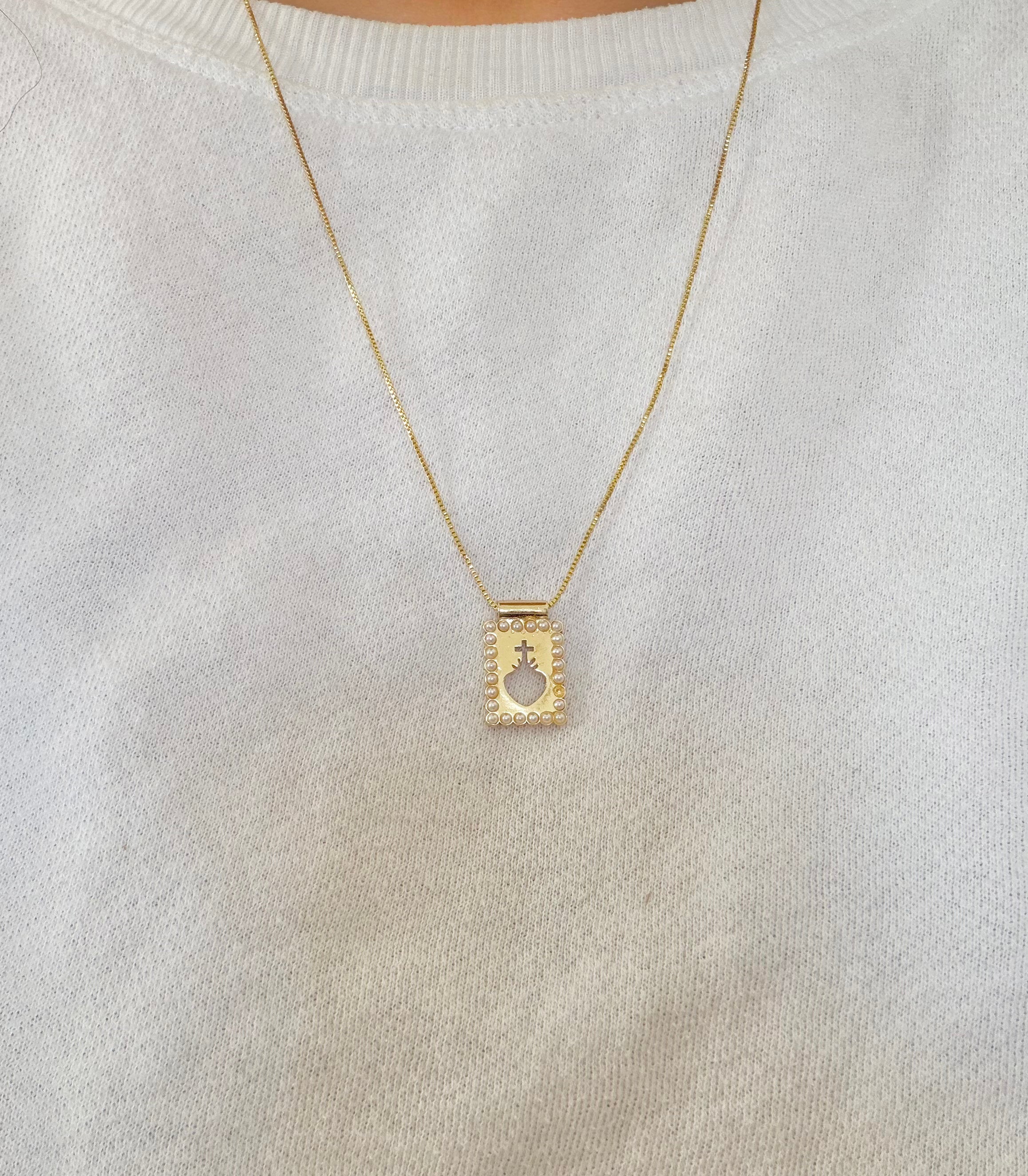 Scapular Necklace (24")