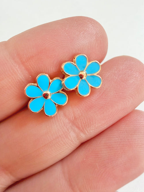 Gold Filled Gerber Daisy Studs