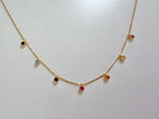 Rainbow Drop Necklace