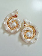 Summer Dreams Shell Studs