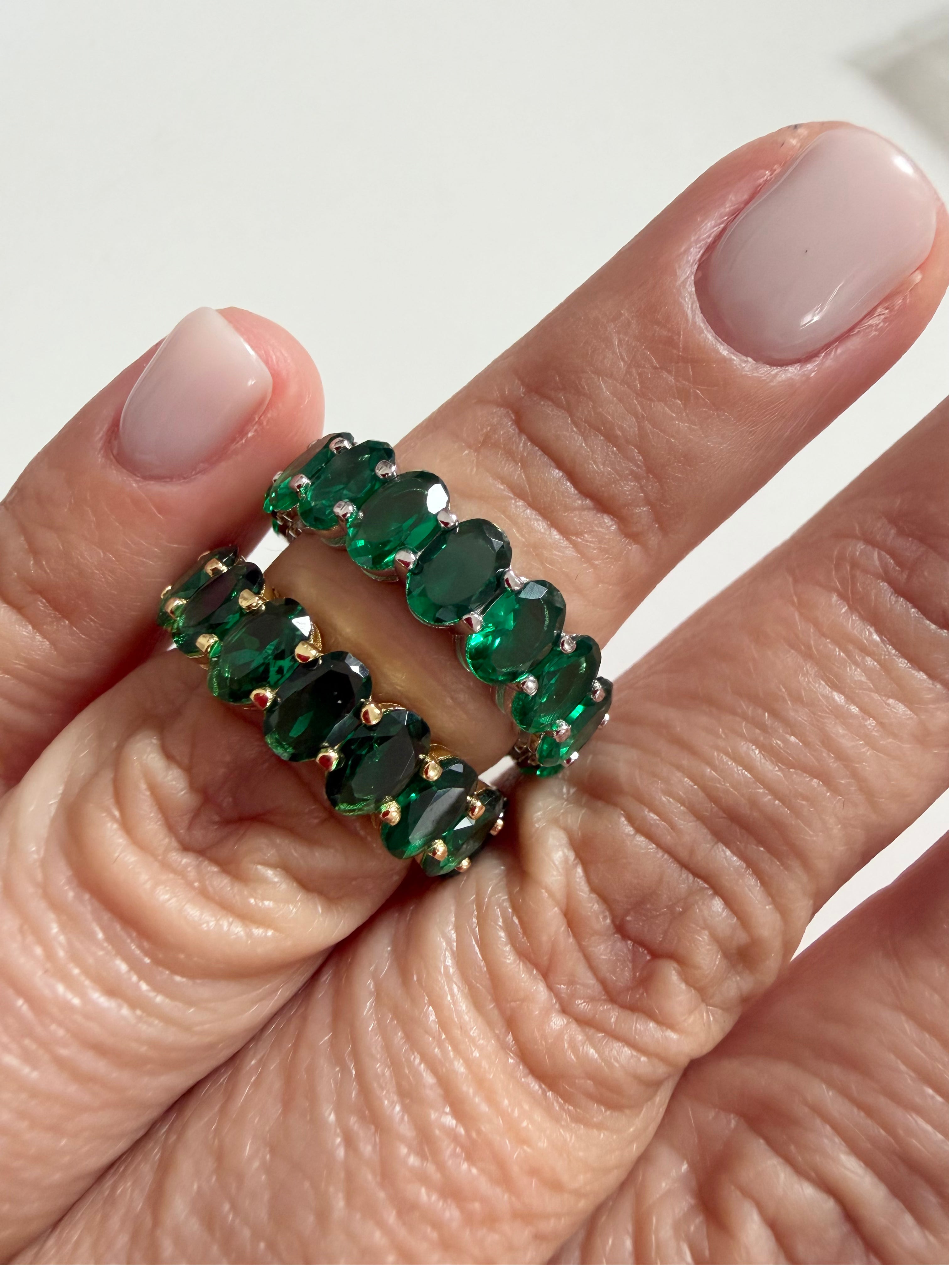 Colored Rings - Oval