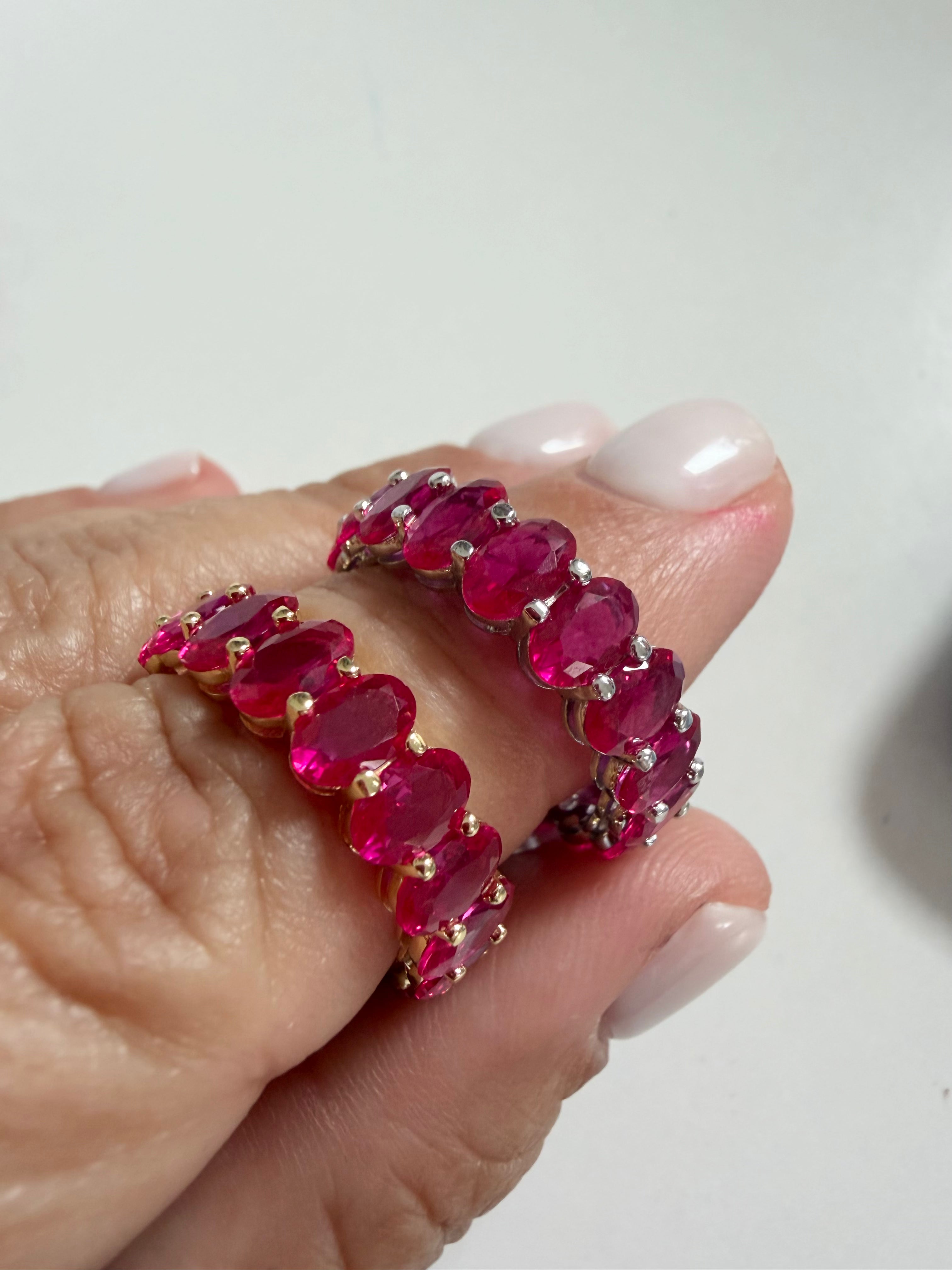 Colored Rings - Oval