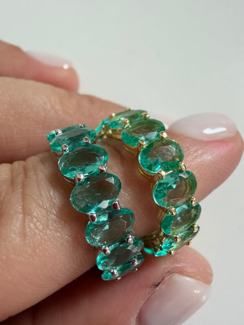 Colored Rings - Oval