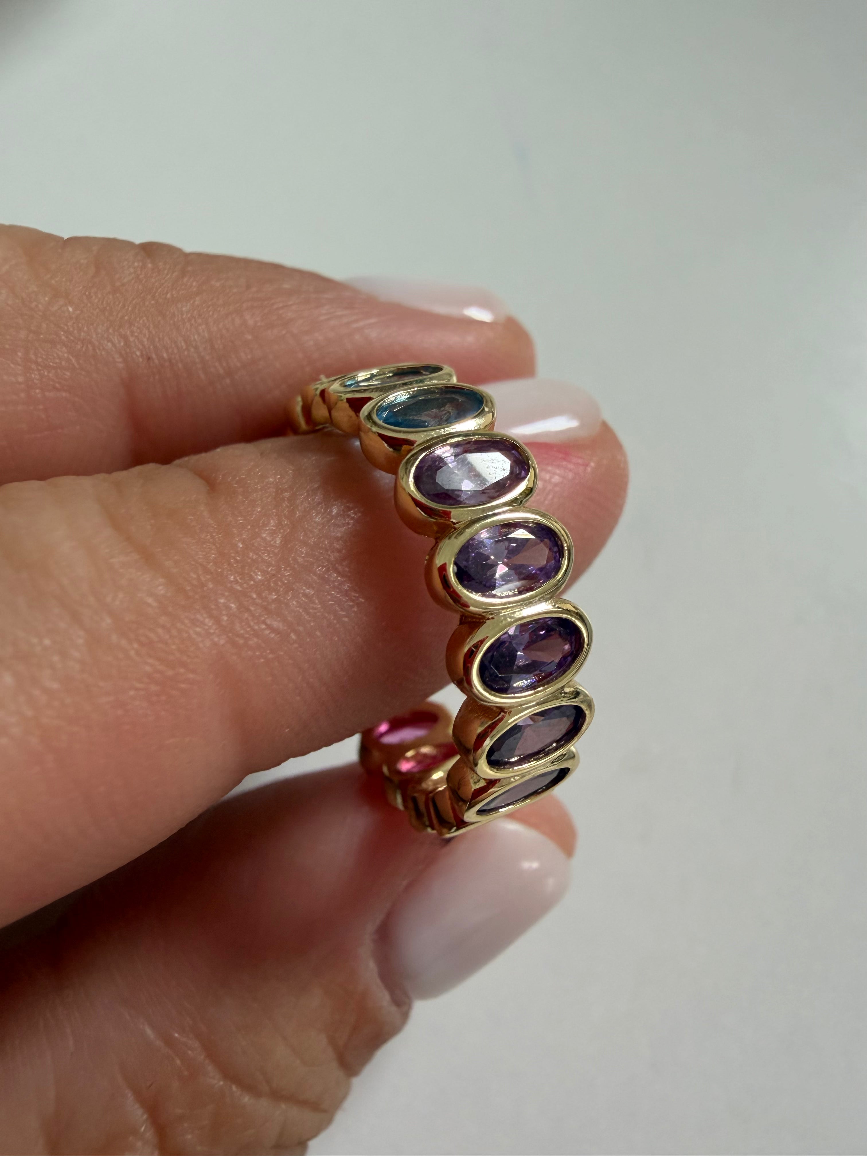 Colored Rings - With Trim