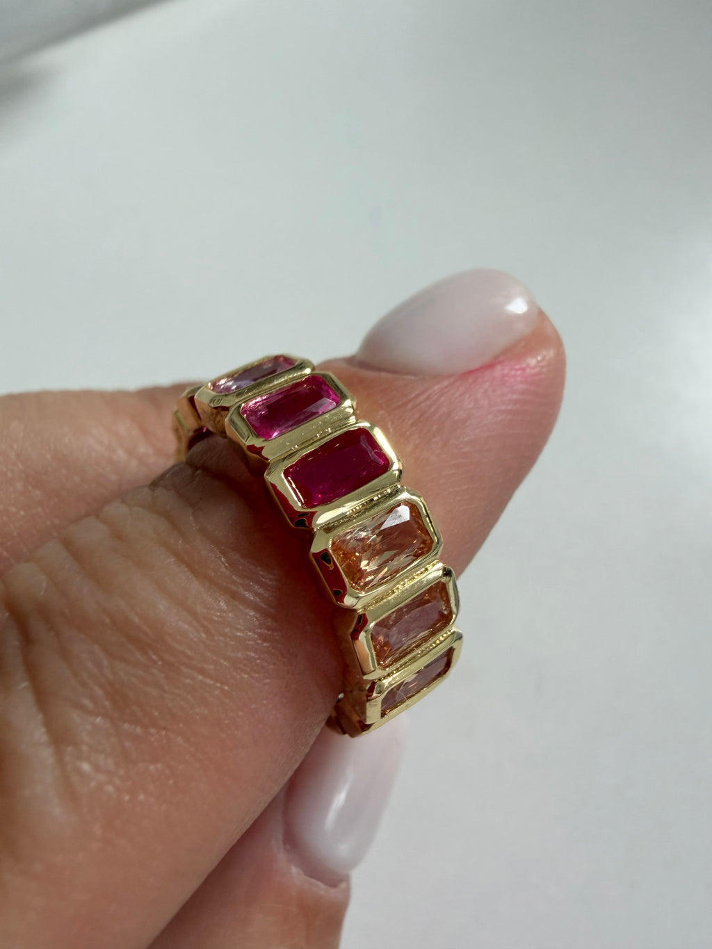 Colored Rings - With Trim