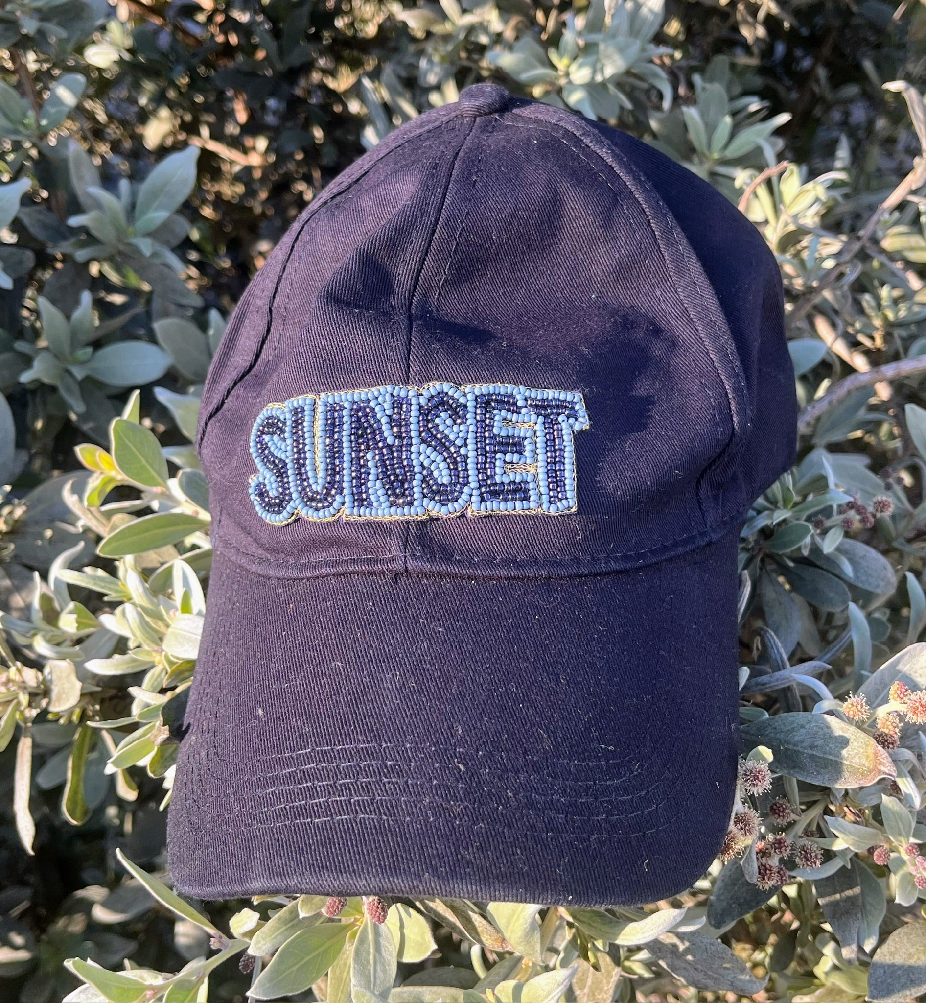 School Spirit Beaded Baseball Hats