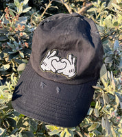 Beaded Baseball Hats
