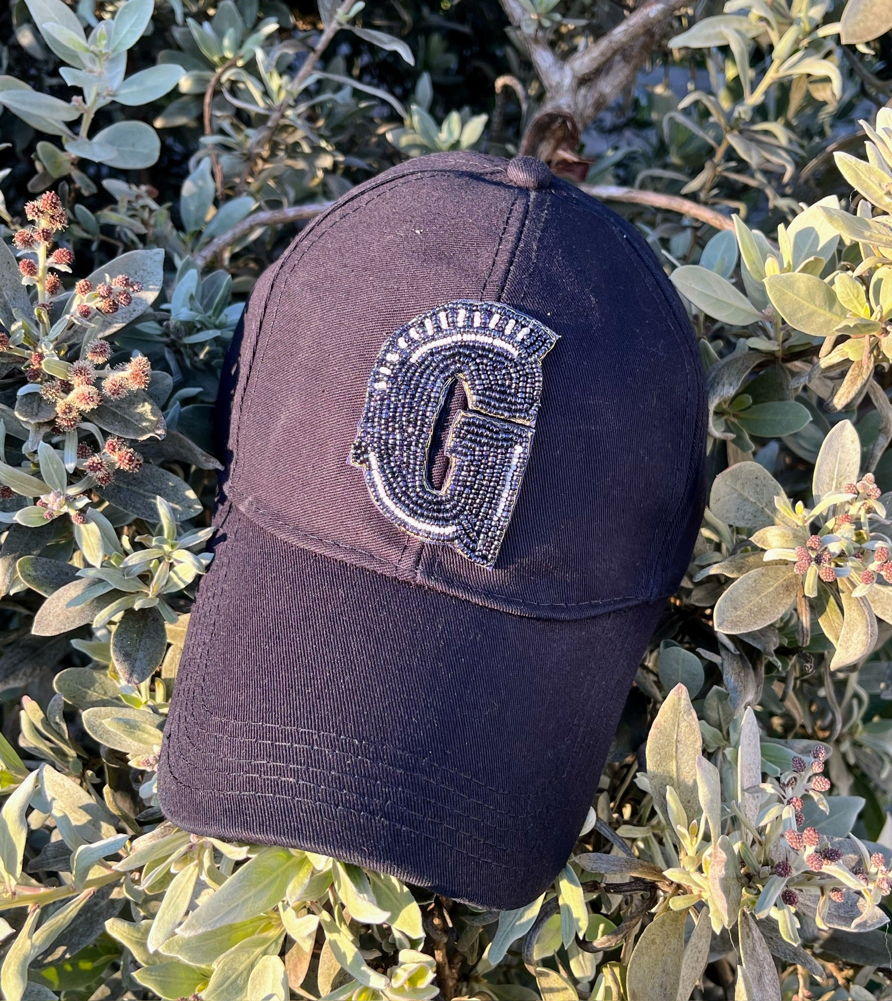School Spirit Beaded Baseball Hats
