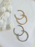 Large Hollow Hoops