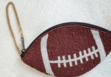 Go Team Beaded Bag