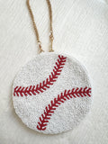 Go Team Beaded Bag