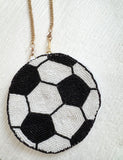 Go Team Beaded Bag