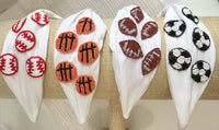 I Love Sports Beaded Headband
