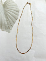 Flat Disc Necklace