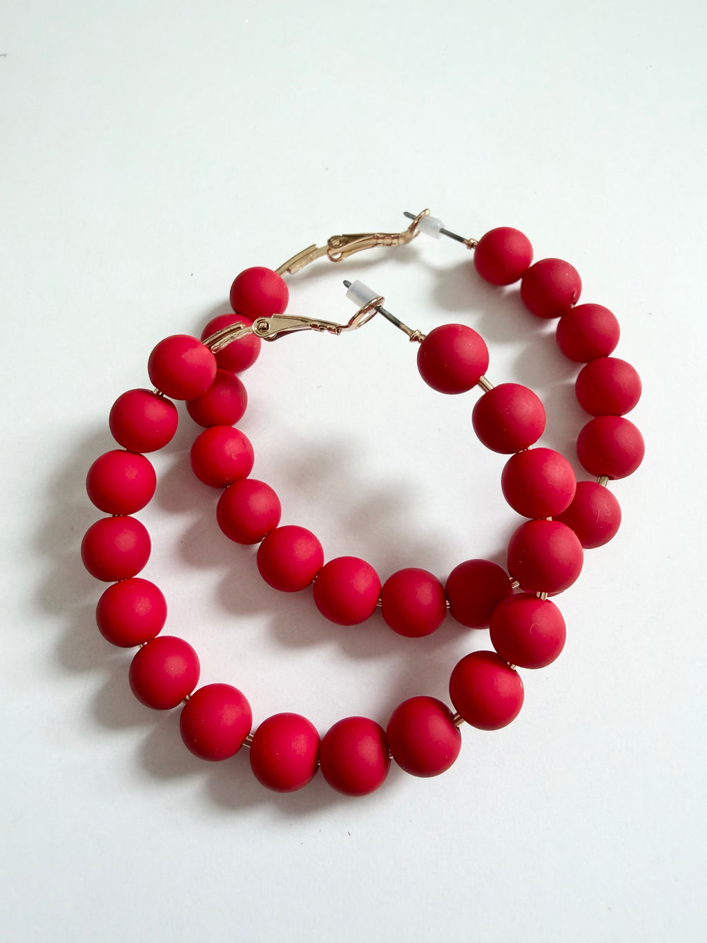 Laurita Beaded Hoops