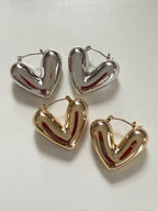 Chunky Heart Hoop