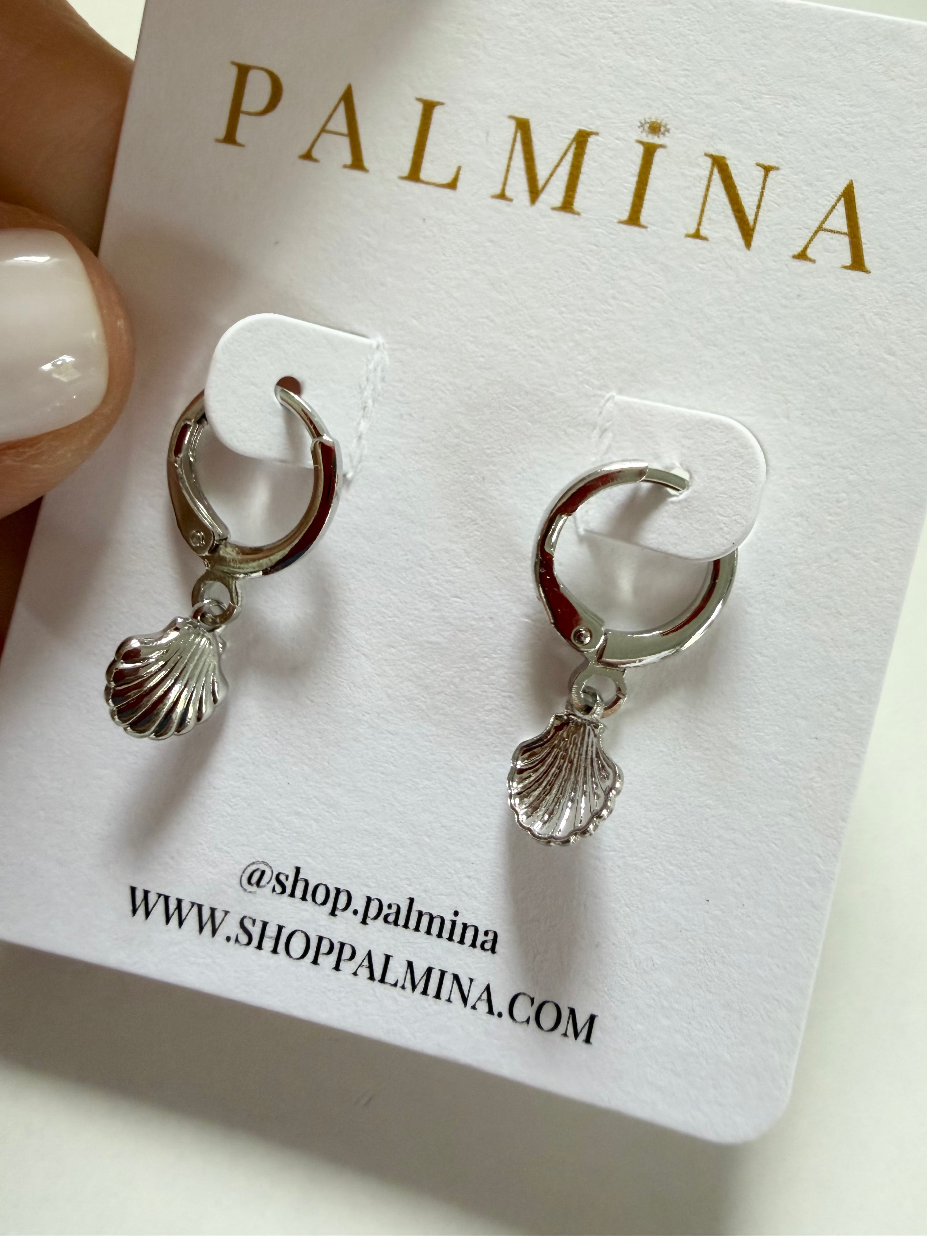 Gold Filled Mini Shell Hoops