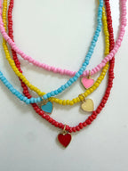 Beaded Heart Necklace