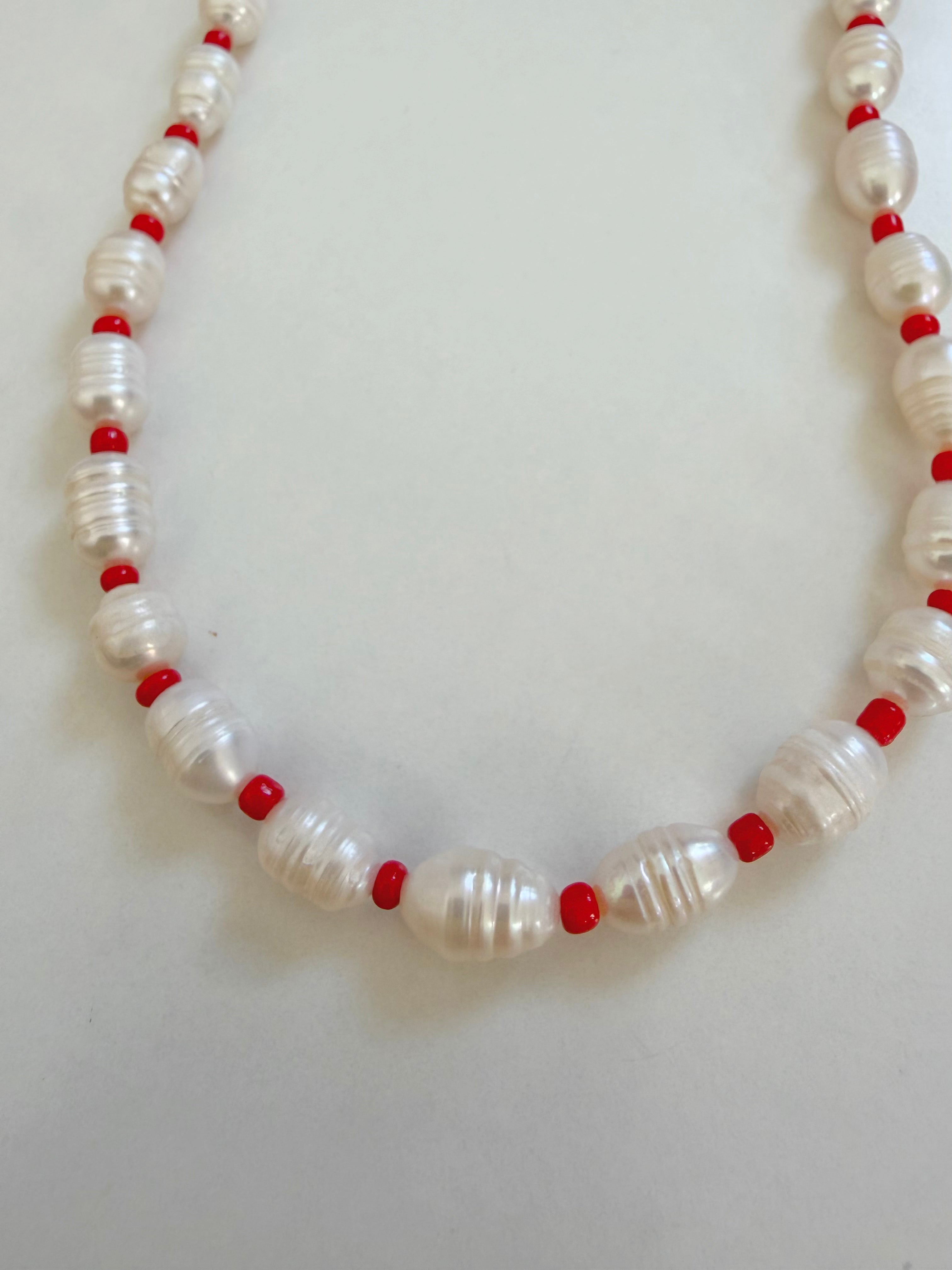 Freshwater Pearl Necklace - Summer Edition