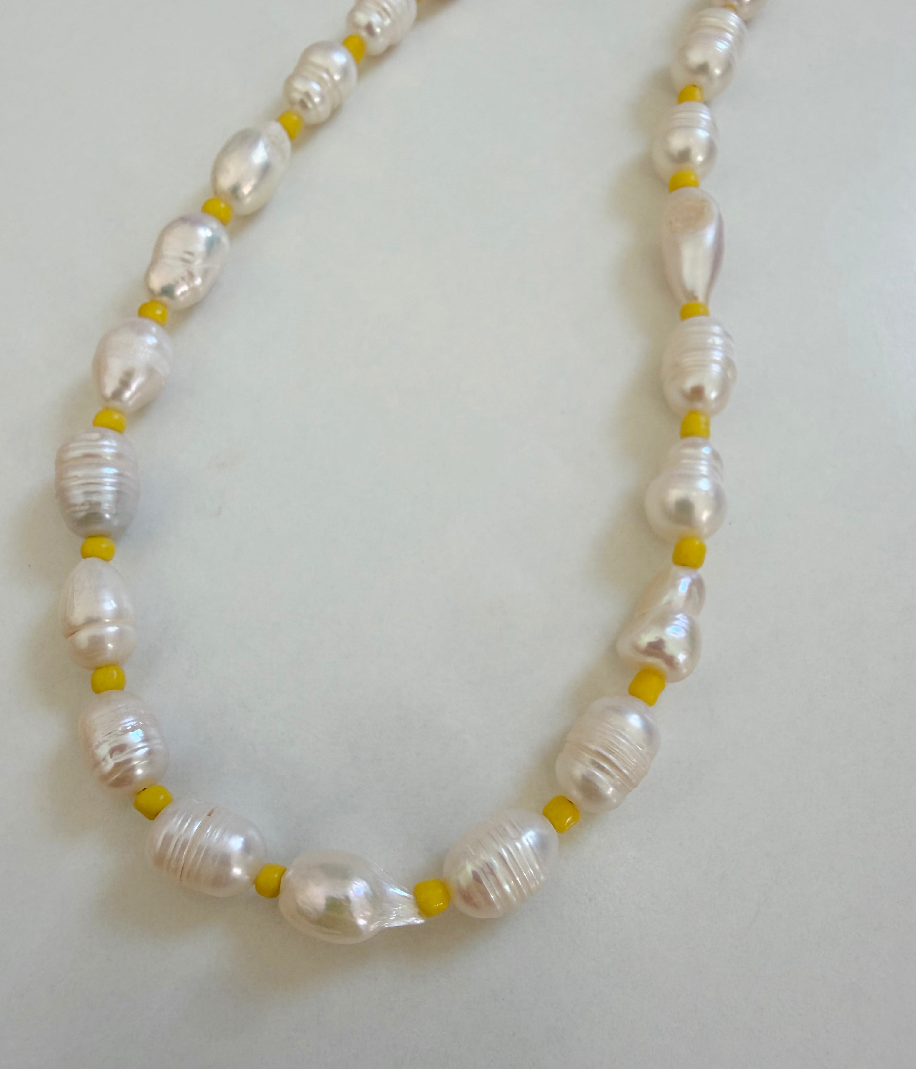 Freshwater Pearl Necklace - Summer Edition