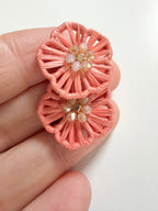 Paper Flower Studs