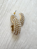GD Mini Pearl Round Hoops