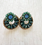 Beaded Wreath Drops