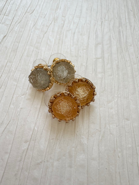 Druzy Studs 0918