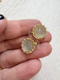 Druzy Studs 0918