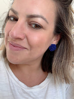 Beaded Button Studs 0918