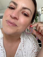 Beaded Hoops - Spring Edition