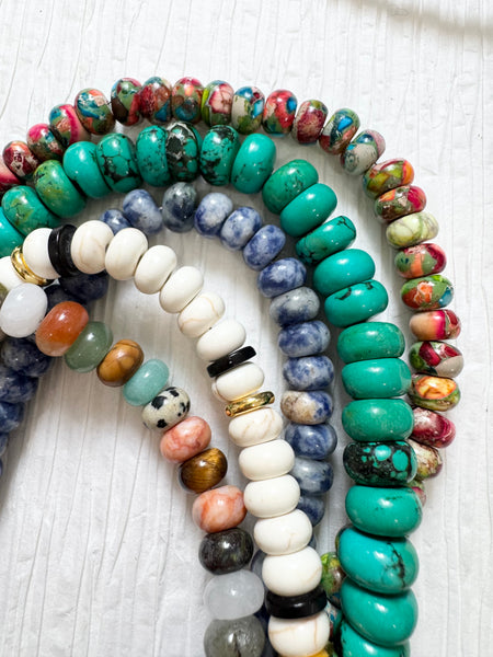Natural Stone Necklace 0918
