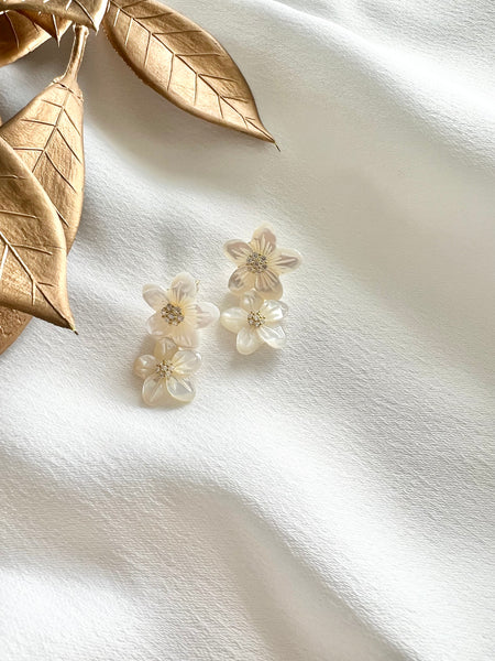 Double Mother of Pearl Flowers - Mini
