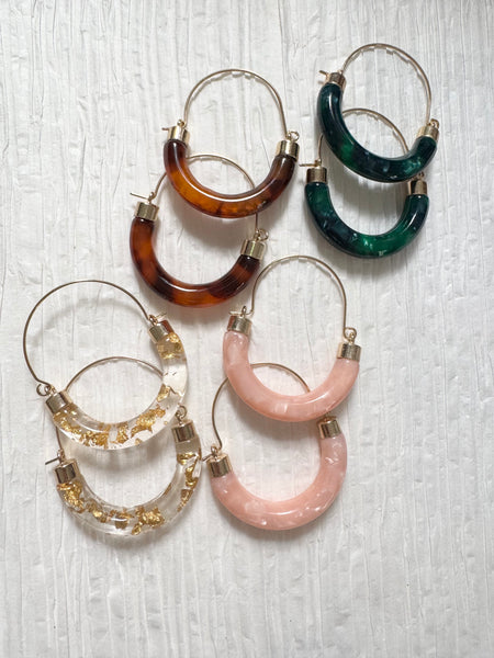 Acrylic 1/2 Hoop