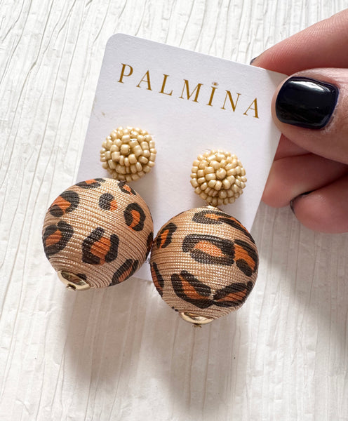 Thread Wrap Leopard Rounds