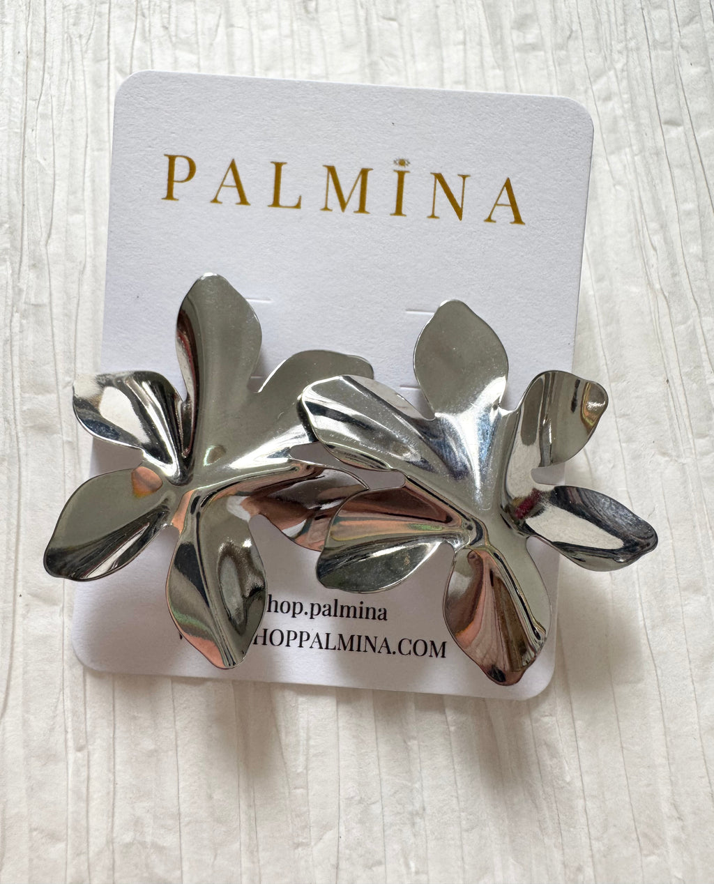 Gold Filled Flat Flower Studs
