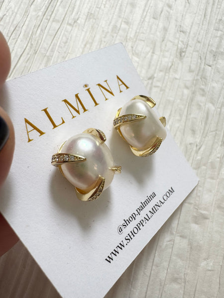 Big Fat Fancy Pearl Studs