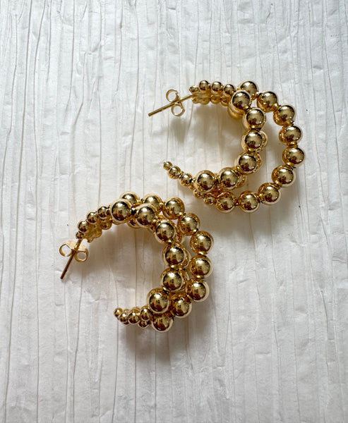 3 Row Bolita Hoops