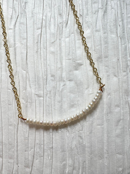All Smiles Pearl Necklace