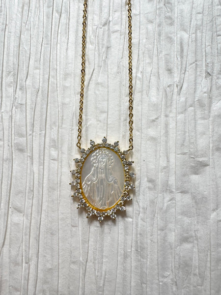 Mother Mary Necklace