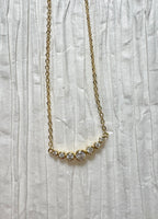Mini Diamond Smile Necklace