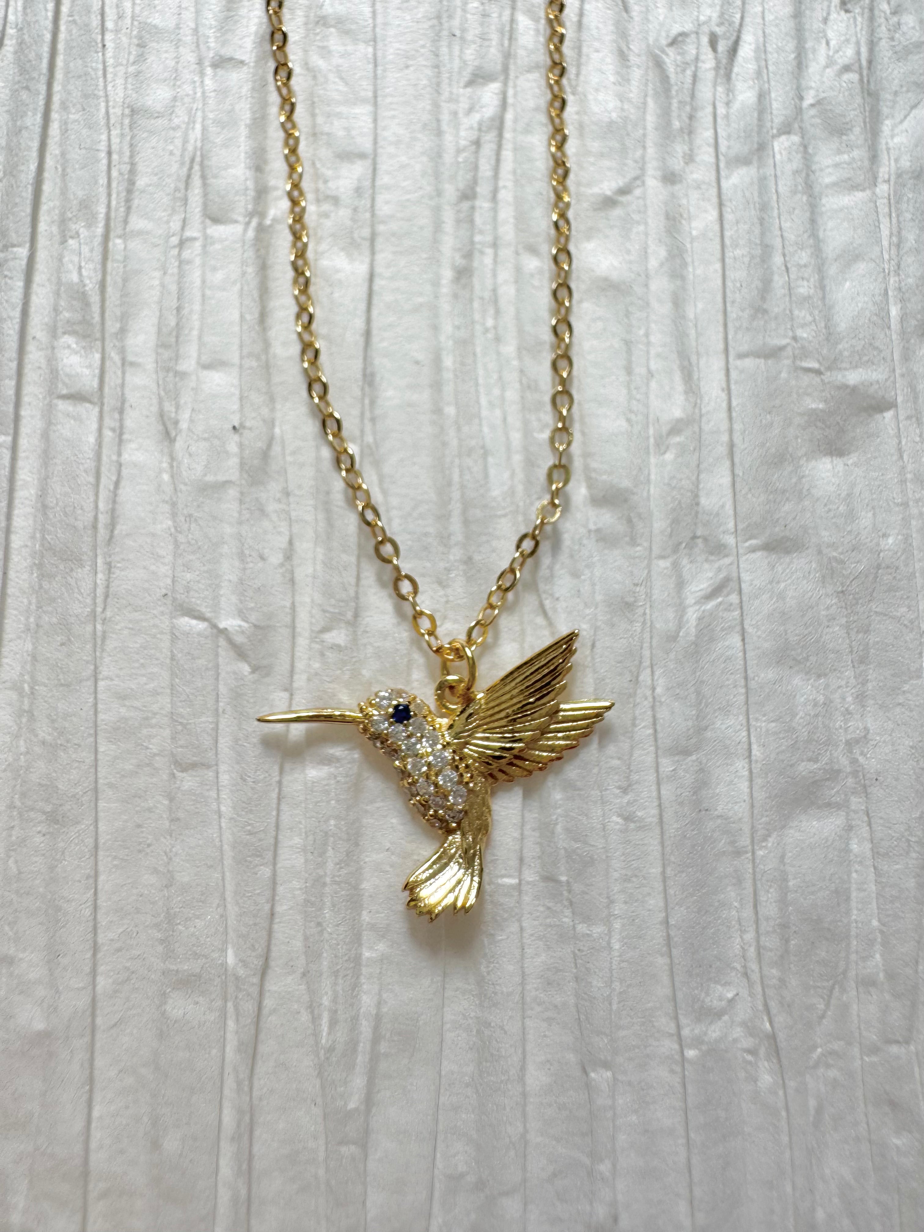 Hummingbird Necklace