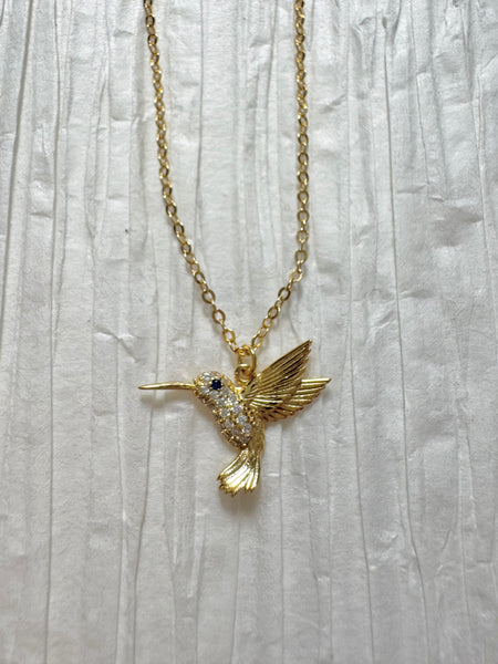 Hummingbird Necklace