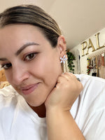 Chinosserie Flower Studs