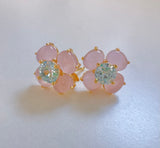 Four Petal Flower Studs