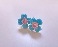 Four Petal Flower Studs