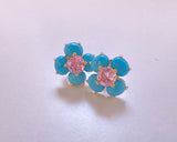 Four Petal Flower Studs